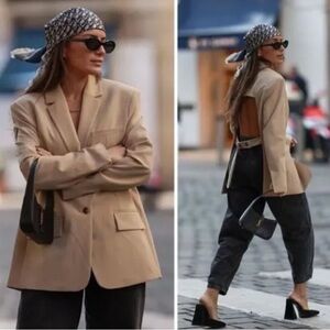 Zara Women's Beige Blazer